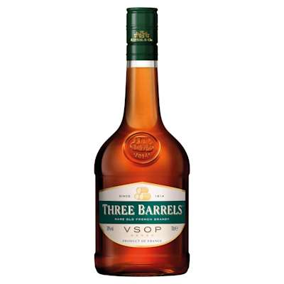 Three Barrels VSOP Brandy 70cl Three Barrels VSOP Brandy 70cl