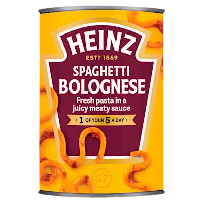 Heinz Spaghetti Bolognese 400g Heinz Spaghetti Bolognese 400g