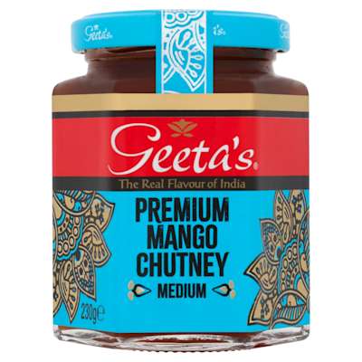 Geetas Premium Mango Chutney 230g Geetas Premium Mango Chutney 230g