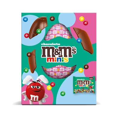 M&M’s Minis Chocolate Medium Easter Egg 97g M&M’s Minis Chocolate Medium Easter Egg 97g