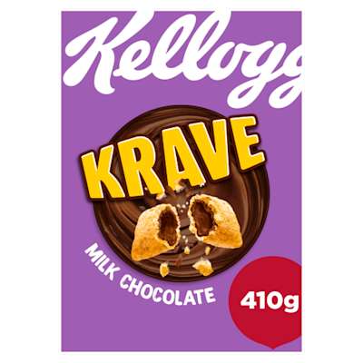 Kellogg's Krave Milk Chocolate 410g Kellogg's Krave Milk Chocolate 410g