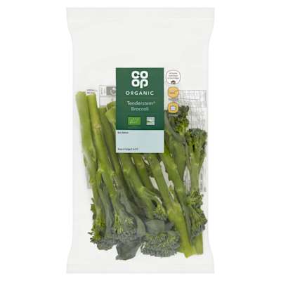 Co-op Organic Tenderstem Broccoli 160g Co-op Organic Tenderstem Broccoli 160g