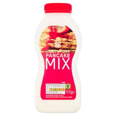 Co-op Pancake Shaker Mix 155g Co-op Pancake Shaker Mix 155g