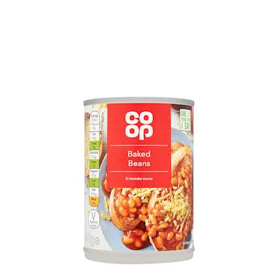 Co-op Baked Beans in Tomato Sauce 400g Co-op Baked Beans in Tomato Sauce 400g