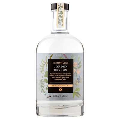 Co-op Irresistible Premium Gin 70cl Co-op Irresistible Premium Gin 70cl