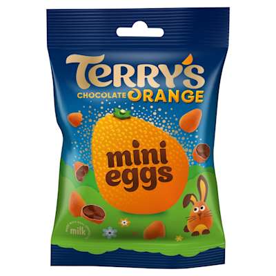 Terry's Chocolate Orange Mini Eggs 70g Terry's Chocolate Orange Mini Eggs 70g