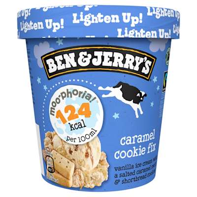 Ben & Jerry's Moophoria Caramel Cookie Fix 465ml Ben & Jerry's Moophoria Caramel Cookie Fix 465ml