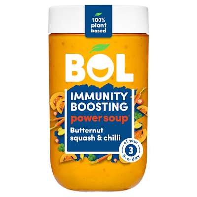 BOL Butternut Squash & Chilli Power Soup 600g BOL Butternut Squash & Chilli Power Soup 600g