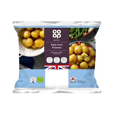 Co-op Baby Pearl Potatoes 500g Co-op Baby Pearl Potatoes 500g