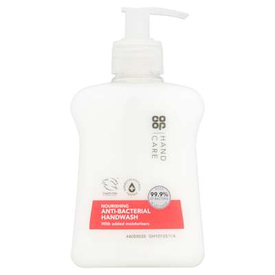Co-op Nourishing Anti-Bacterial Handwash 250ml Co-op Nourishing Anti-Bacterial Handwash 250ml