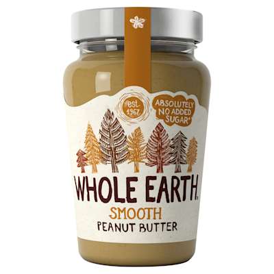 Whole Earth Smooth Peanut Butter 340g Whole Earth Smooth Peanut Butter 340g