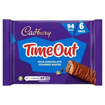 Cadbury Timeout 6 pack 108g Cadbury Timeout 6 pack 108g