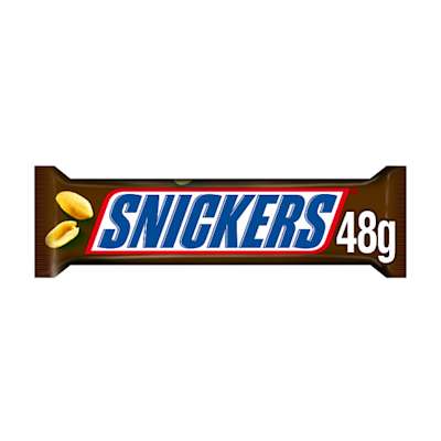 Snickers Caramel, Nougat, Peanuts & Milk Chocolate Snack Bar 48g Snickers Caramel, Nougat, Peanuts & Milk Chocolate Snack Bar 48g