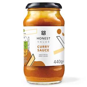 Co-op Honest Value Curry Sauce 440g Co-op Honest Value Curry Sauce 440g