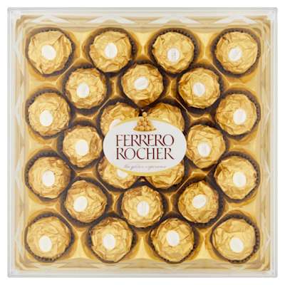 Ferrero Rocher Gift Box of Chocolate 24 Pieces Ferrero Rocher Gift Box of Chocolate 24 Pieces