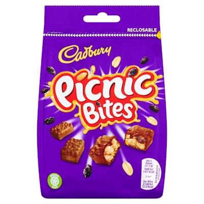 Cadbury Picnic Bites 110g Cadbury Picnic Bites 110g