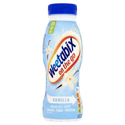 Weetabix On The Go Breakfast Vanilla Drink 250ml Weetabix On The Go Breakfast Vanilla Drink 250ml