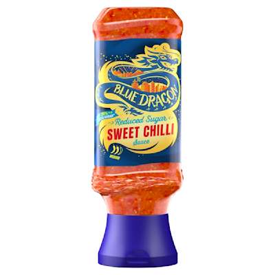 Blue Dragon Reduced Sugar Sweet Chilli Dipping Sauce 295g Blue Dragon Reduced Sugar Sweet Chilli Dipping Sauce 295g