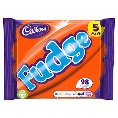 Cadbury Fudge 5pk 110g Cadbury Fudge 5pk 110g