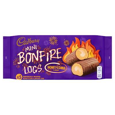 Cadbury Mini Bonfire Logs 5 Pack Cadbury Mini Bonfire Logs 5 Pack