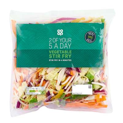 Co-op Mixed Vegetable Bag 320g Co-op Mixed Vegetable Bag 320g