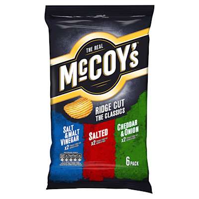 KP Real McCoy's Classic Variety Potato Chips 6 Pack KP Real McCoy's Classic Variety Potato Chips 6 Pack