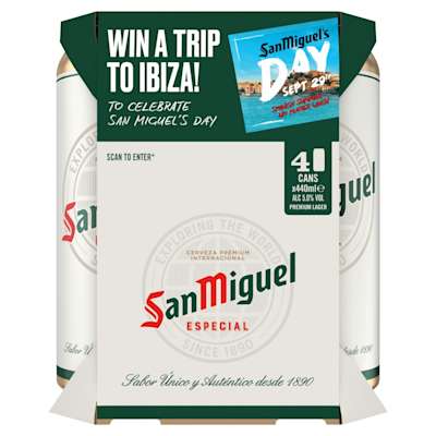 San Miguel Can 4 x 440ml San Miguel Can 4 x 440ml
