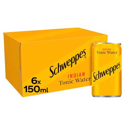 Schweppes Tonic Water 6 Pack 6x150ml Schweppes Tonic Water 6 Pack 6x150ml