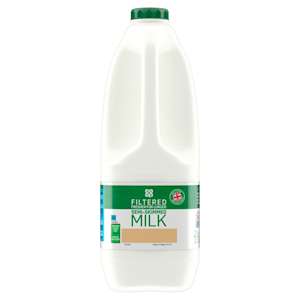 Co-op Fresh Filtered Semi Skimmed Milk 2ltr  Co-op Fresh Filtered Semi Skimmed Milk 2ltr