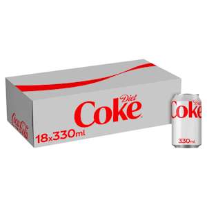 Diet Coke 18 x 330ml                       Diet Coke 18 x 330ml