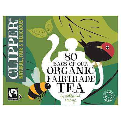 Clipper Organic Fairtrade Tea 80s Clipper Organic Fairtrade Tea 80s