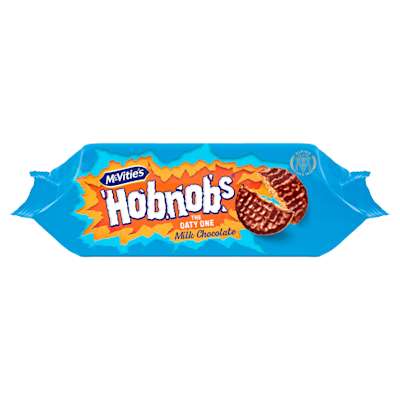 McVitie's Milk Chocolate Hobnobs Biscuits 262g McVitie's Milk Chocolate Hobnobs Biscuits 262g