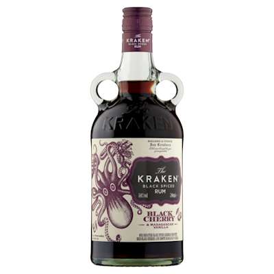 The Kraken Black Spiced Rum Black Cherry & Madagascan Vanilla 70cl The Kraken Black Spiced Rum Black Cherry & Madagascan Vanilla 70cl