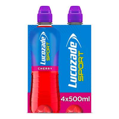 Lucozade Sport Cherry 4pk Lucozade Sport Cherry 4pk