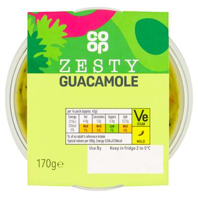 Co-op Guacamole 170g Co-op Guacamole 170g