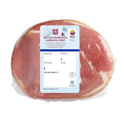 Co-op Unsmoked Legged Gammon Joint 600g Co-op Unsmoked Legged Gammon Joint 600g