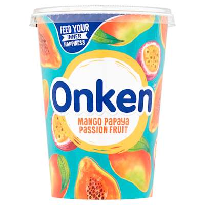 Onken Biopot Mango Papaya Passion Fruit Yogurt 450g Onken Biopot Mango Papaya Passion Fruit Yogurt 450g