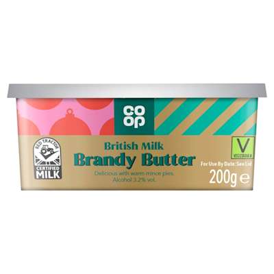 Co-op Brandy Butter 200g Co-op Brandy Butter 200g