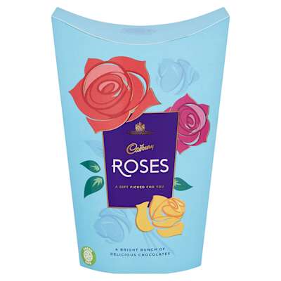 Cadbury Roses Carton 186g Cadbury Roses Carton 186g