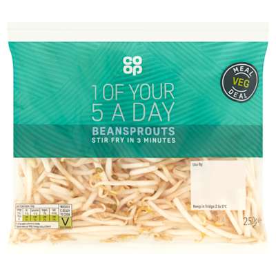 Co-op Beansprouts 250g Co-op Beansprouts 250g