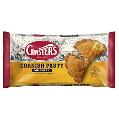Ginsters Original Cornish Pasty 227g Ginsters Original Cornish Pasty 227g