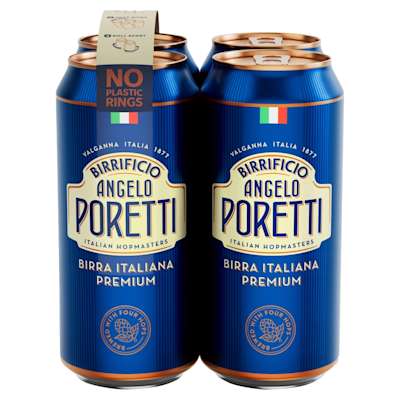Birrificio Angelo Poretti Premium Lager 4x440ml Birrificio Angelo Poretti Premium Lager 4x440ml