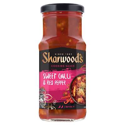 Sharwood's Sweet Chilli & Red Pepper Sauce 425g Sharwood's Sweet Chilli & Red Pepper Sauce 425g