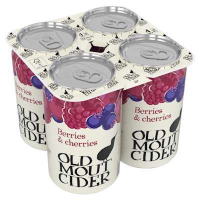 Old Mout Berries & Cherries 4 x 330ml Old Mout Berries & Cherries 4 x 330ml