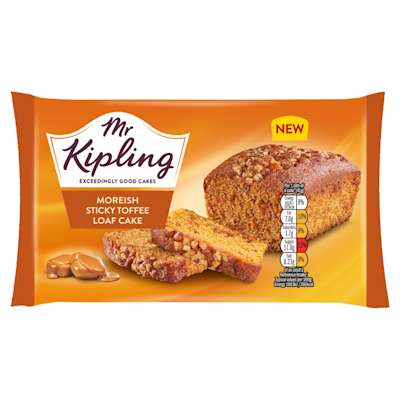 Mr Kipling Sticky Toffee Loaf Cake Mr Kipling Sticky Toffee Loaf Cake