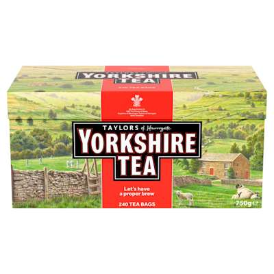 Taylors Yorkshire Tea Bags 240s 750g Taylors Yorkshire Tea Bags 240s 750g