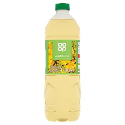 Co-op Pure Vegetable Oil 1ltr Co-op Pure Vegetable Oil 1ltr