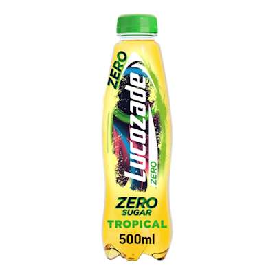 Lucozade Zero Tropical 500ml Lucozade Zero Tropical 500ml