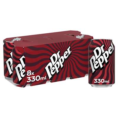 Dr Pepper 8 x 330ml Dr Pepper 8 x 330ml