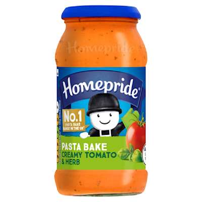 Homepride Tomato and Herb Pasta Bake 480ml Homepride Tomato and Herb Pasta Bake 480ml